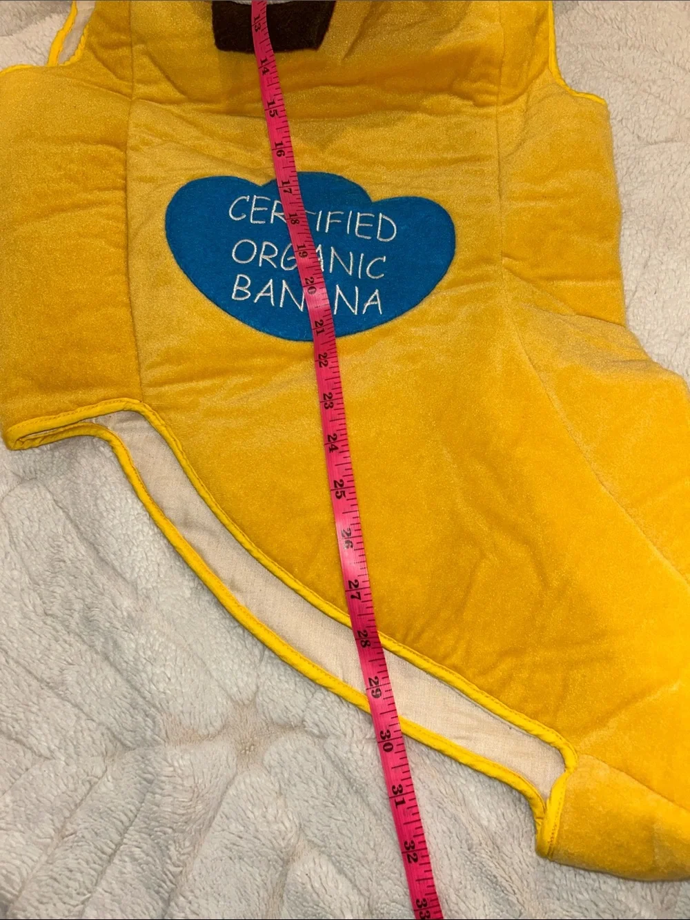 Pottery Barn Certified Organic Banana Kids Costume - Yellow